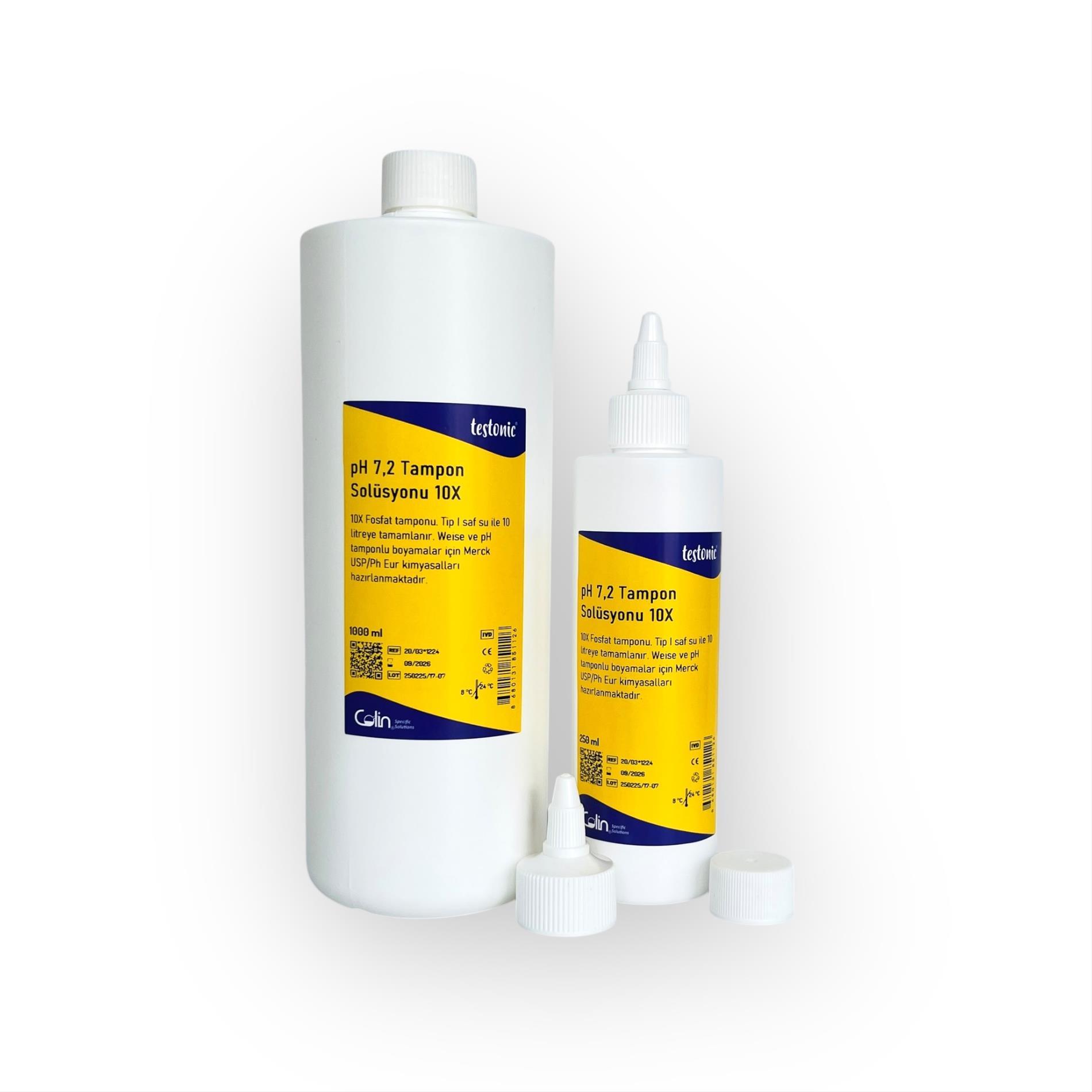 pH 7.2 Buffer Solution - 10X Phosphate buffer