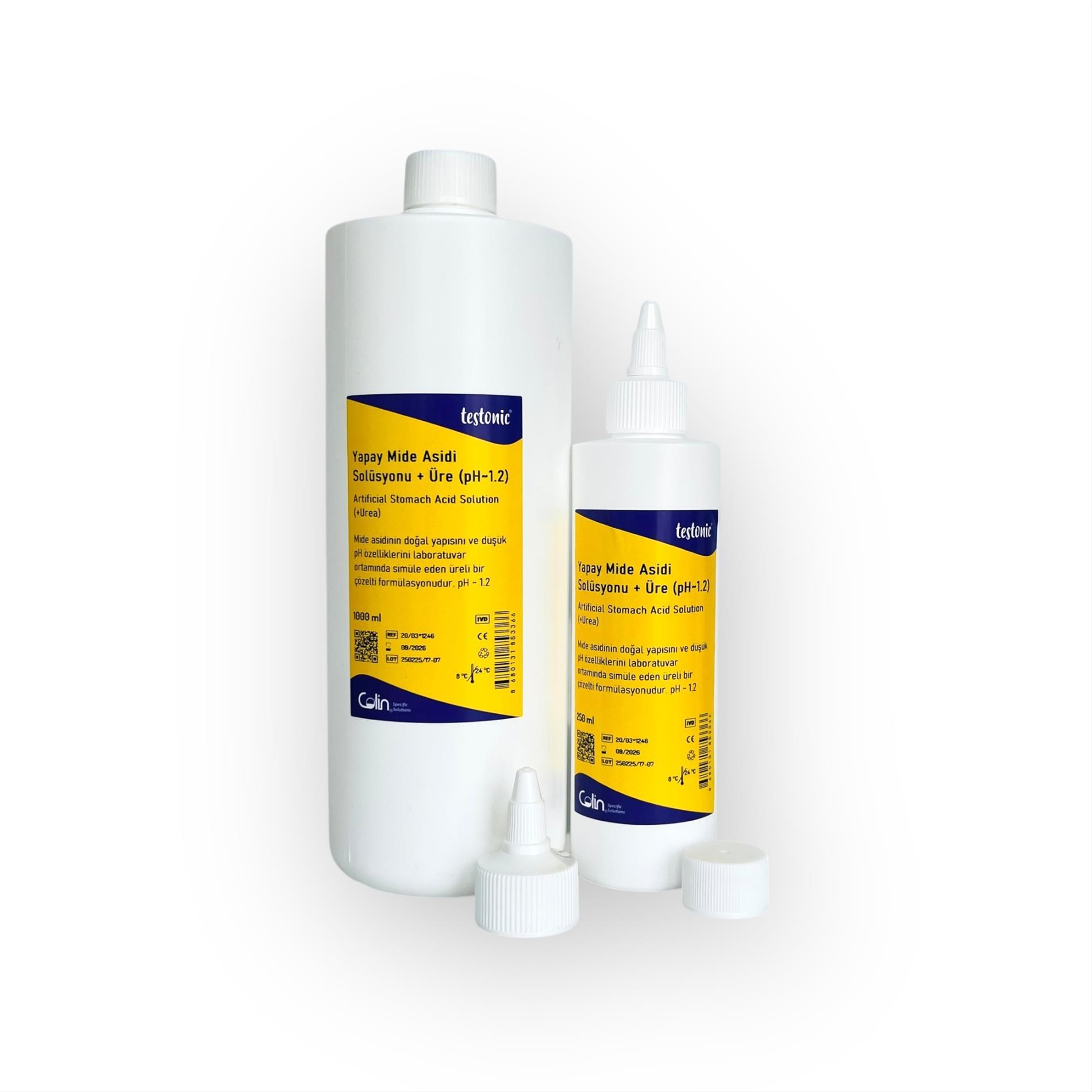 Artificial Stomach Acid Solution + Urea (pH ~ 1.2)