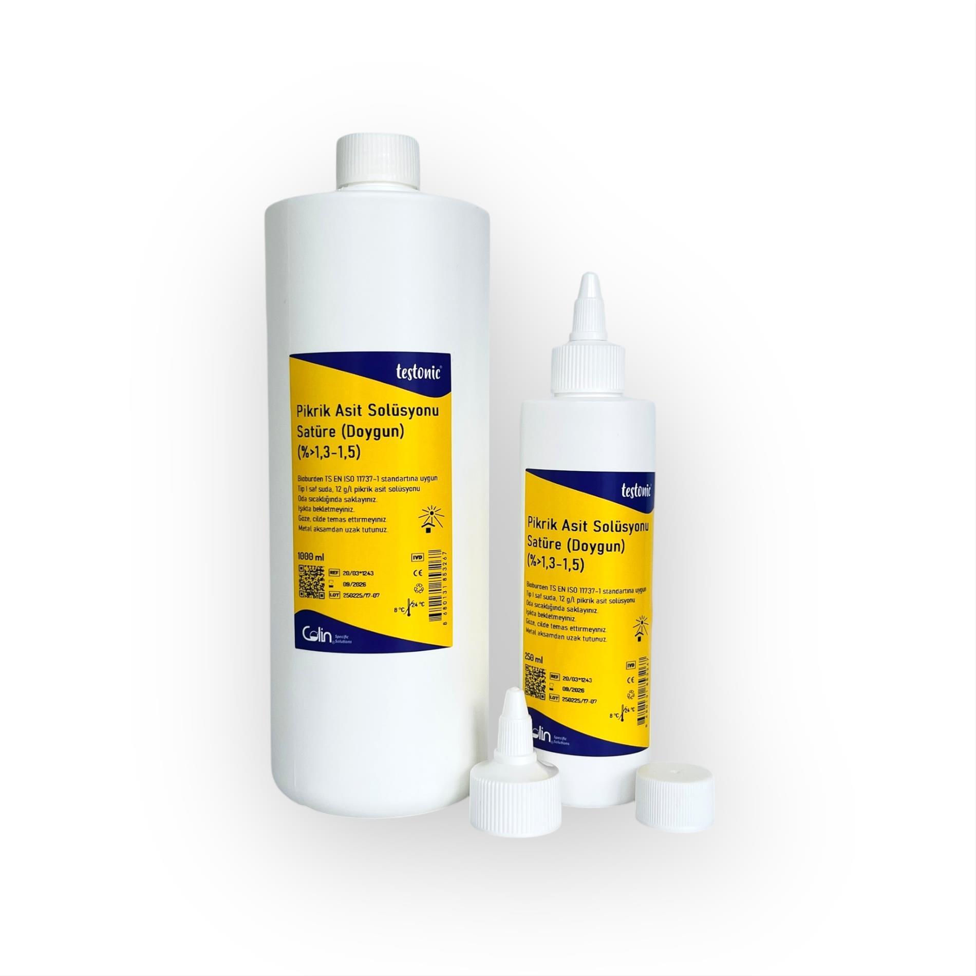 Saturated Picric Acid Solution (%>1.3-1.5)